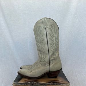 **SOLD** Sage Green Boulet Cowboy boots